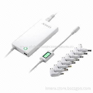 Ultra-slim Laptop AC Adapter, 90W Output/Portable Design, Charger for Laptop, Mobile Phones, MP3
